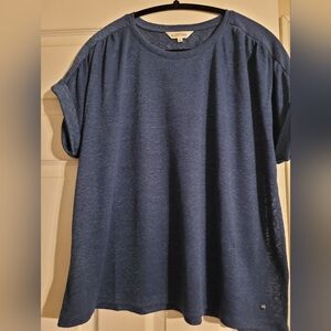 Northern Reflections Deep Blue Heather Tee